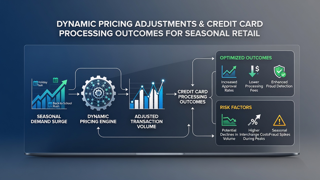 Payment processor analytics screen showing approval rates alongside pricing change logs