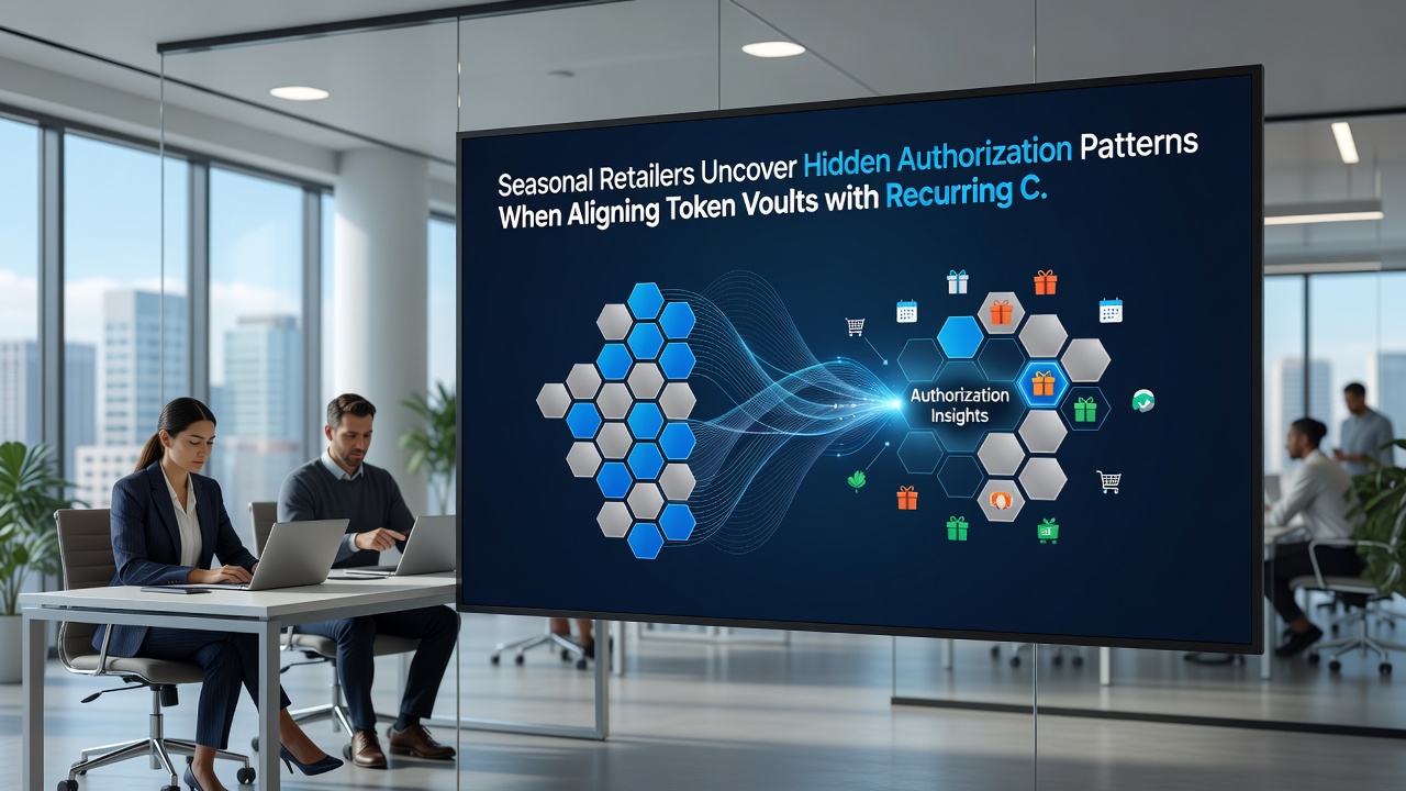 Merchants mapping recurring verification outcomes against token vault data during seasonal sales cycles
